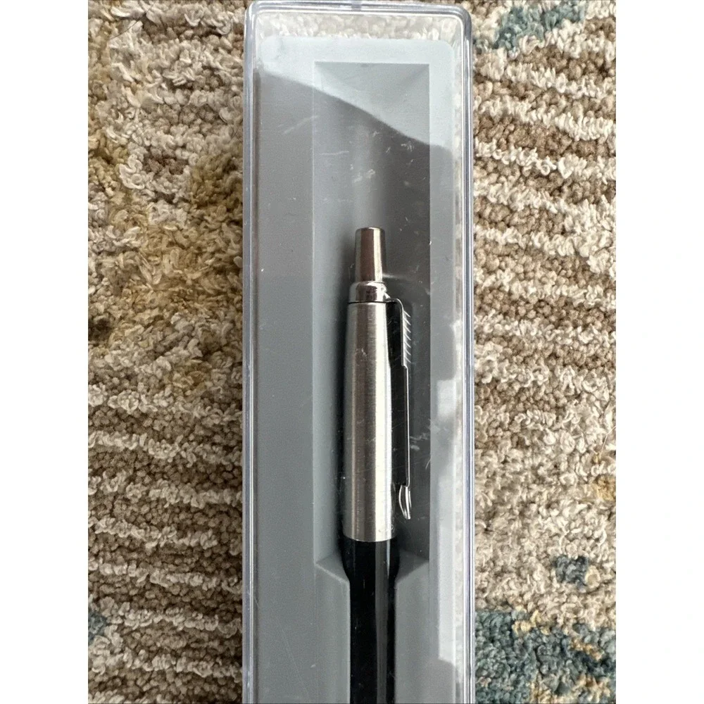 Vintage Parker Jotter‎ Pen Ballpen Black/Silver